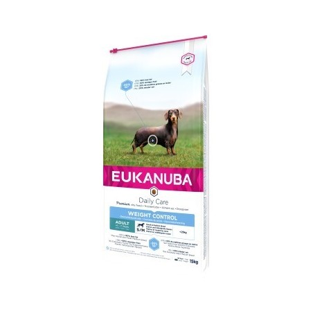 EUKANUBA Trockenfutter Hund Weight Control Medium Breed Adult 15 kg