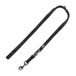 AniOne Nylonführleine Classic 2-lagig schwarz L