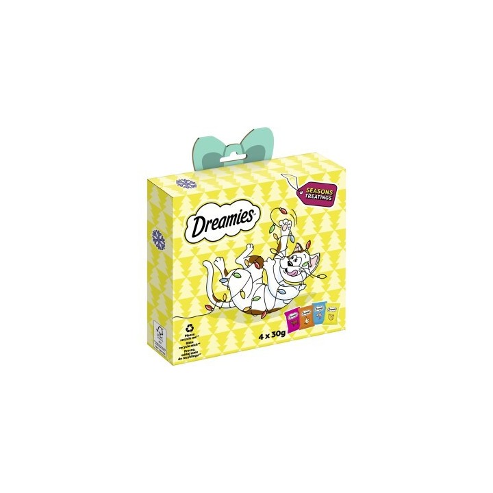 Dreamies X-Mas Geschenkbox 120g