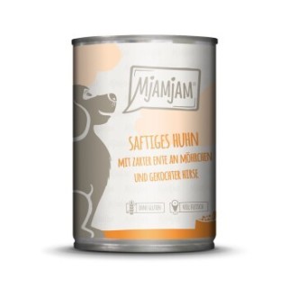 MjAMjAM Adult Huhn mit Ente und Möhrchen 6x400 g