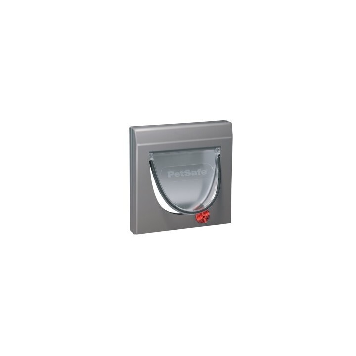 PetSafe 4-Wege Katzenklappe mit Tunnel grau