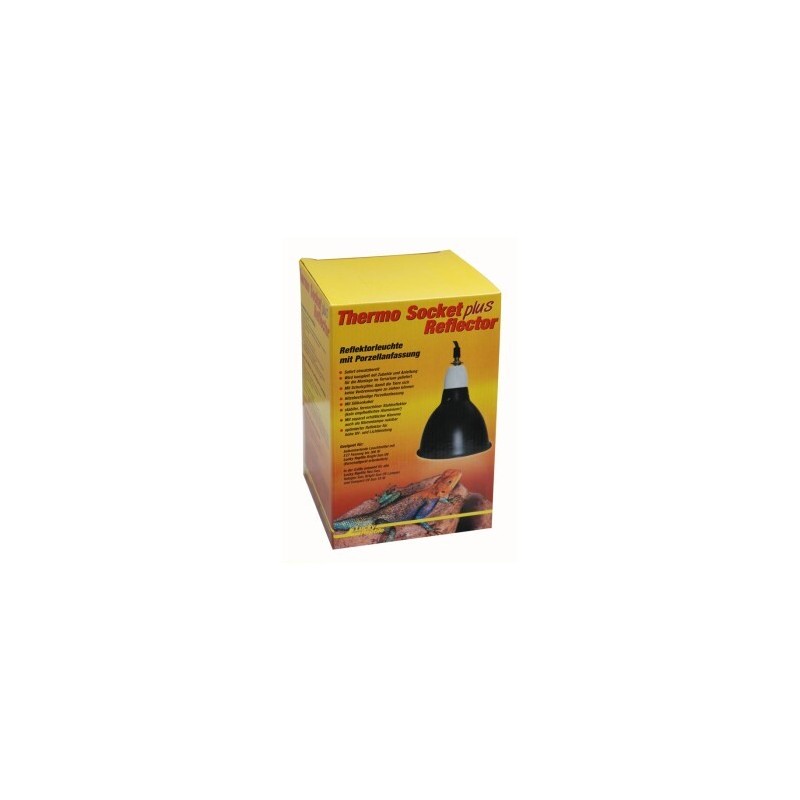 Lucky Reptile Thermo Socket+Reflektor klein schwarz