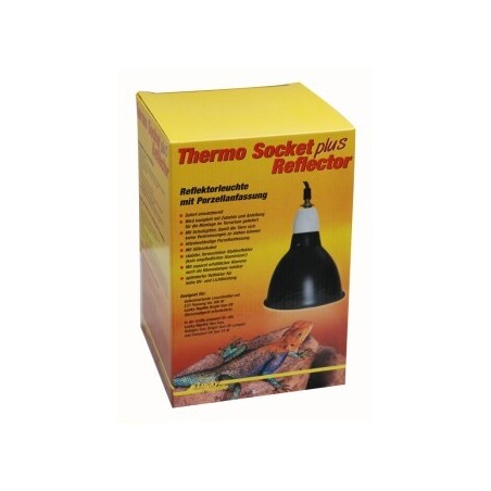 Lucky Reptile Thermo Socket+Reflektor klein schwarz