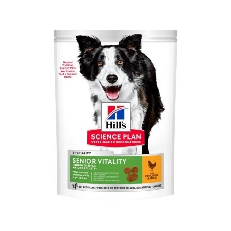 Hill's Science Plan Senior Vitality Medium Mature Adult 7+ 14 kg