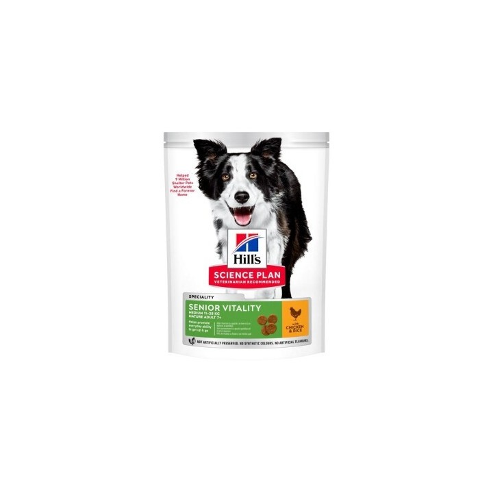 Hill's Science Plan Senior Vitality Medium Mature Adult 7+ 14 kg