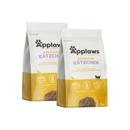 Applaws Trockenfutter Kitten Huhn 2x7,5 kg