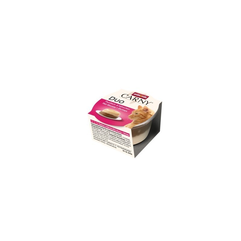 animonda Carny Adult Duo 24x70 g Thunfisch, Hühnchenfilet Mousse & Shrimps