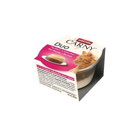 animonda Carny Adult Duo 24x70 g Thunfisch, Hühnchenfilet Mousse & Shrimps