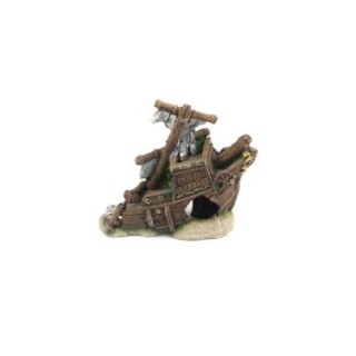 Aquatlantis Aquariendeko halbes Boot