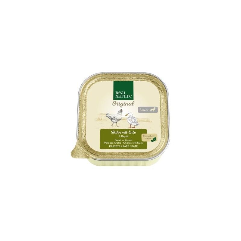 REAL NATURE Adult Huhn und Ente 17x100 g