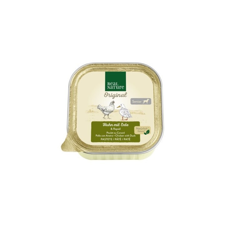 REAL NATURE Adult Huhn und Ente 17x100 g