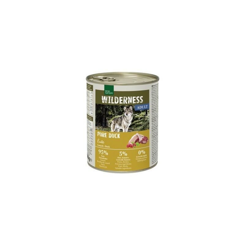 REAL NATURE WILDERNESS Adult Pure Duck 24x800 g