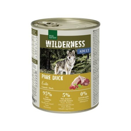 REAL NATURE WILDERNESS Adult Pure Duck 24x800 g