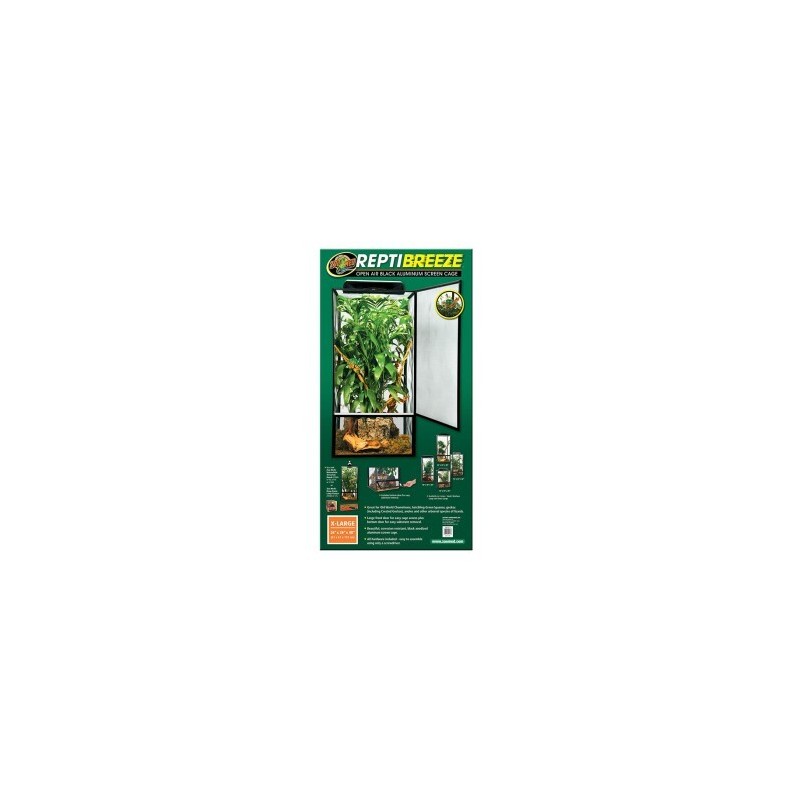 ZooMed ReptiBreeze Alu Screen Cage XL