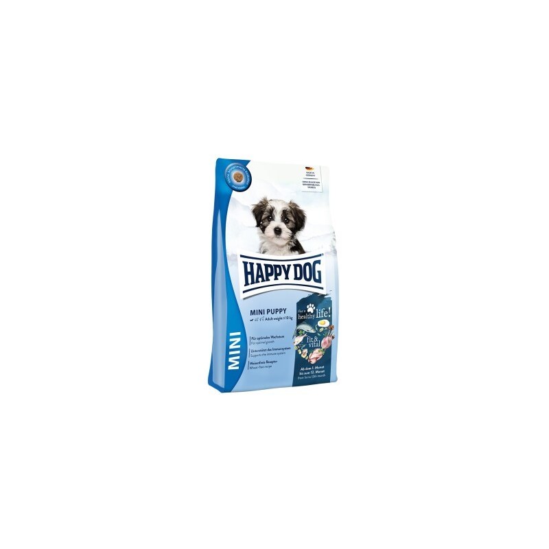 HAPPY DOG fit & vital Trockenfutter Hund Puppy, Mini 4 kg