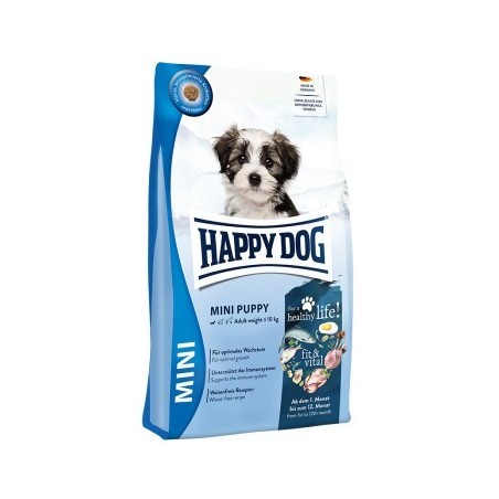 HAPPY DOG fit & vital Trockenfutter Hund Puppy, Mini 4 kg
