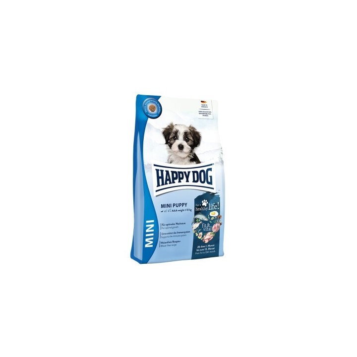 HAPPY DOG fit & vital Trockenfutter Hund Puppy, Mini 4 kg