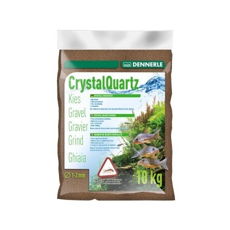 DENNERLE Kristall Quarzkies 10kg dunkelbraun