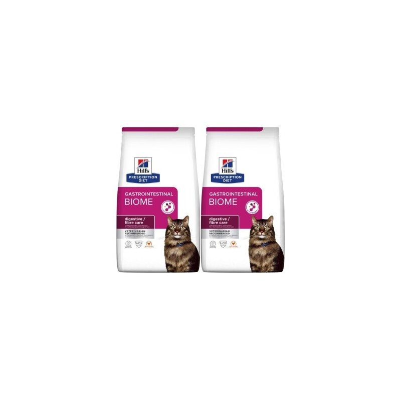 Hill's Prescription Diet Gastrointestinal Biome Digestive / Fibre Care mit Huhn 2x3 kg