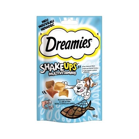Dreamies ShakeUps 6x55g Seafood Festival