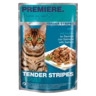 PREMIERE Tender Stripes Lachs 56x85 g