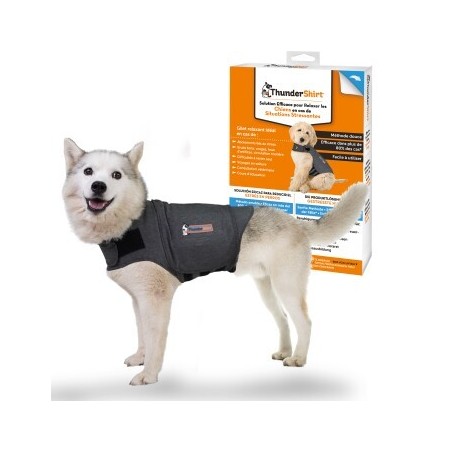 Thundershirt Beruhigungsweste grau M