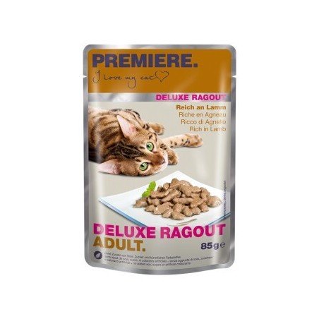 PREMIERE Deluxe Ragout Adult Reich an Lamm 44x85 g