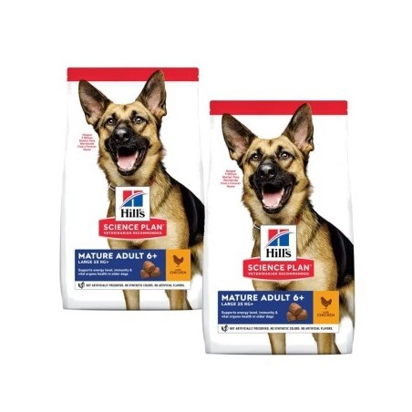 Hill's Canine Science Plan Active Longevity Mature Adult 6+ Senior Large Breed 2x14 kg