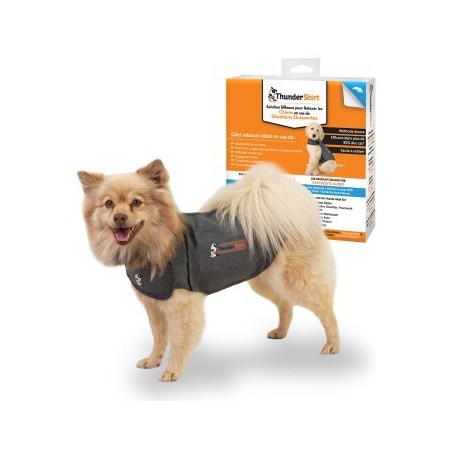 Thundershirt Beruhigungsweste grau S
