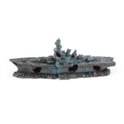 Aquatlantis Aquariendeko Zerstörer Schiff L