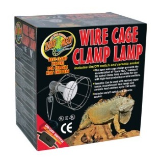 ZooMed Klemmlampe + Schutzgitter