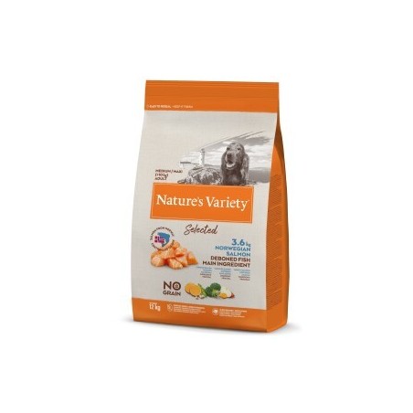 Nature's Variety Selected mit norwegischem Lachs ohne Gräten 12kg