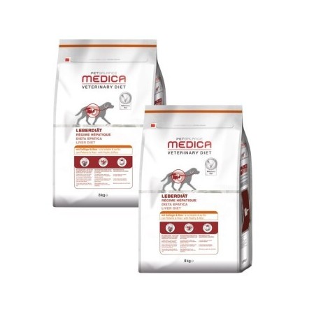 PetBalance Medica Leberdiät Geflügel & Reis 2x8 kg