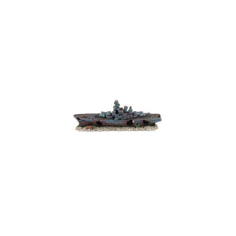 Aquatlantis Aquariendeko Zerstörer Schiff S