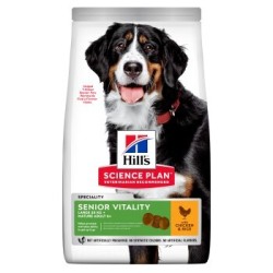 Hill's Science Plan Senior Vitality Large Breed Mature Adult 6+ mit Huhn 2x14 kg