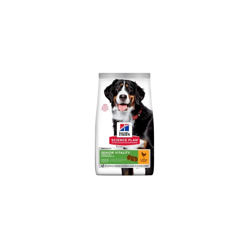 Hill's Science Plan Senior Vitality Large Breed Mature Adult 6+ mit Huhn 2x14 kg