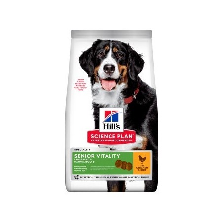 Hill's Science Plan Senior Vitality Large Breed Mature Adult 6+ mit Huhn 2x14 kg