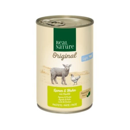 REAL NATURE Light Huhn und Lamm 24x400 g