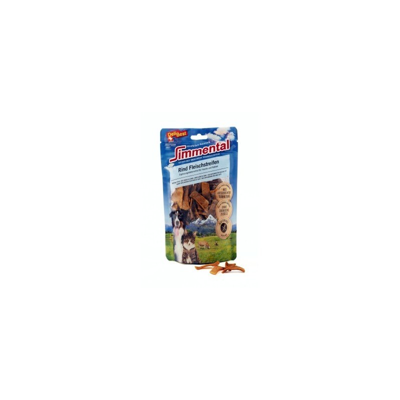 DeliBest Simmental Rind Fleischstreifen 90g