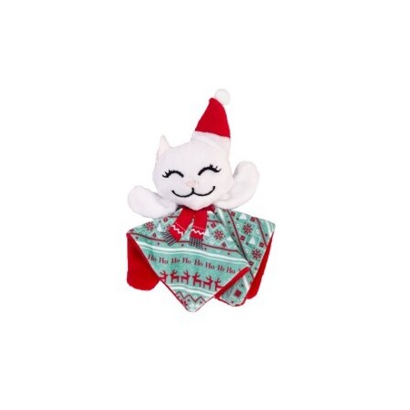 KONG Holiday Crackles Santa Kitty