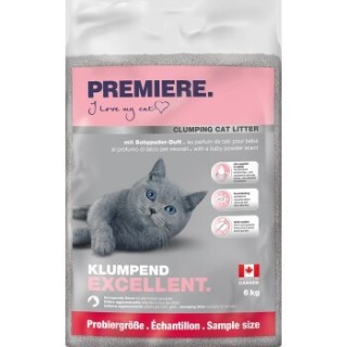 PREMIERE Excellent Babypuder Klumpstreu 6 kg