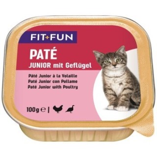 FIT+FUN Junior Paté Geflügel 32x100 g
