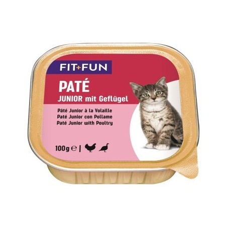 FIT+FUN Junior Paté Geflügel 32x100 g