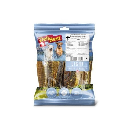 DeliBest Light Straussen Sticks 200g