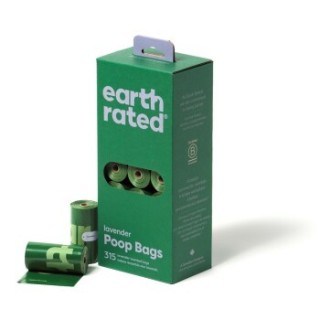 Earth Rated Koteutel Lavendelduft auf 21 Nachfüllrollen 315 Stk.