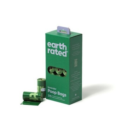 Earth Rated Koteutel Lavendelduft auf 21 Nachfüllrollen 315 Stk.