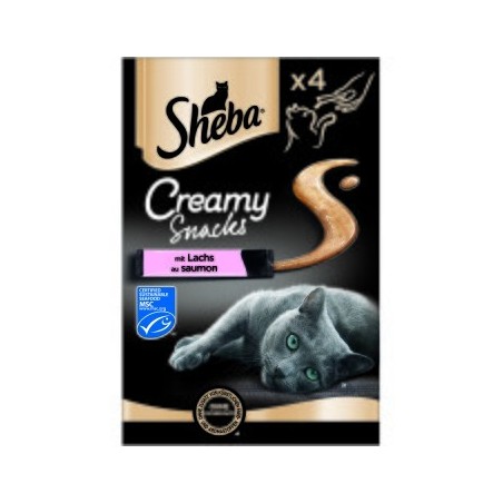 Sheba Beutel Creamy Snacks Lachs 44x12 g