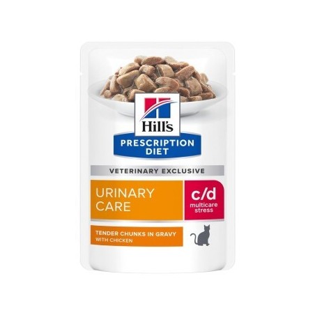 Hill's Prescription Diet c/d Urinary Stress Huhn 24x85 g