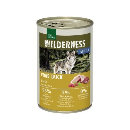 REAL NATURE WILDERNESS Adult Pure Duck 12x400 g