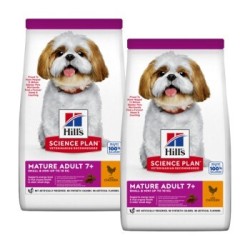 Hill's Science Plan Small & Miniature Senior 7+, Huhn 2x3 kg